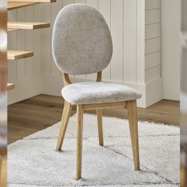 Chaise tissu - Alva