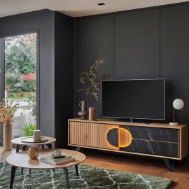 Grand meuble TV 2 portes - SPHERE 2