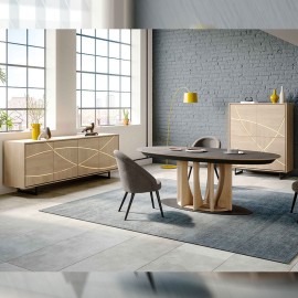 Table ovale extensible - Santorin 2