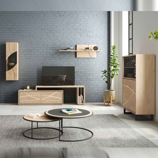 Meuble TV extensible - Santorin ambiance
