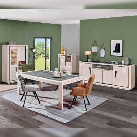Buffet 4 portes 1 tiroir - Faro naturel 2
