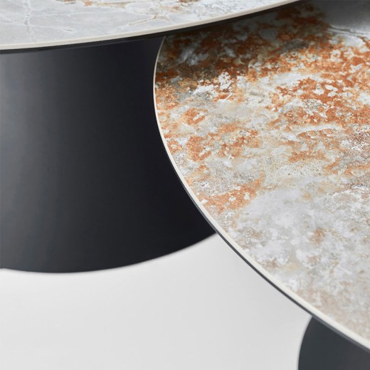 Table basse ronde - Astre détails