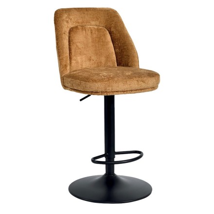 Chaise bar réglable - ZOUNG MOUTARDE