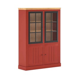 Vitrine 4 portes - Cosy blanc 2