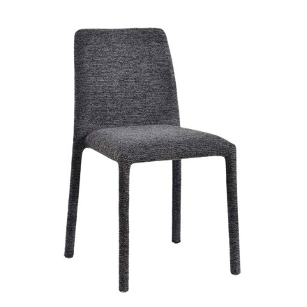 Chaise moderne tout tissu - OTTO GRIS
