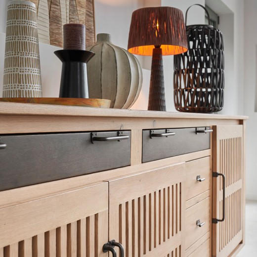 Buffet 4 portes 2 tiroirs- ESCALE DETAILS