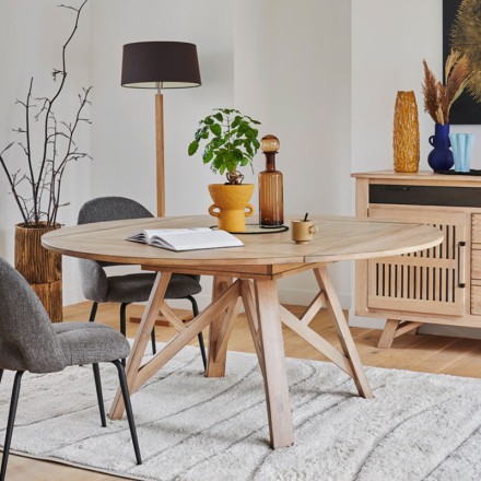 Table carrée extensible - ESCALE