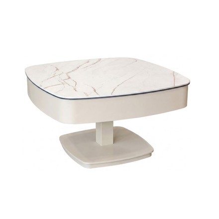 Table basse céramique beige - QUEBEC