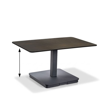 Table basse relevable céramique - SICILE IRON