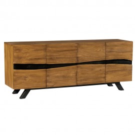Buffet 4 portes 4 tiroirs teck Copley