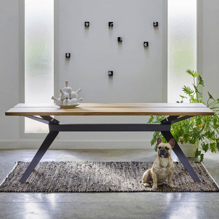 Table rectangulaire Brooks chêne massif