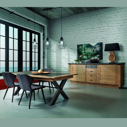 Buffet Magellan 3 portes 1 tiroir