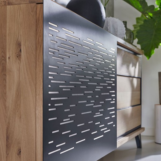 Buffet 2 portes coulissantes - EDGE DETAIL PORTE
